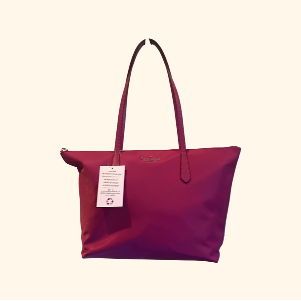 NWT Kate Spade Large Pink Tote